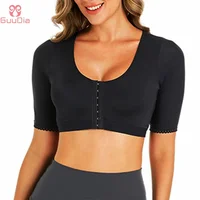 GUUDIA-Tops moldeadores lisos para brazo para mujer, Fajas para brazo, manga de compresión, sujetador postoperatorio, prendas, moldeador de soporte para grasa trasera quirúrgica