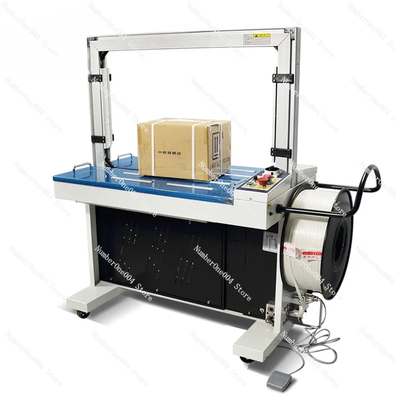 Automatic Packaging Bale Tie Machine Pp Strap Hot Melt Carton Horizontal Packaging Packing Machine Free Strap