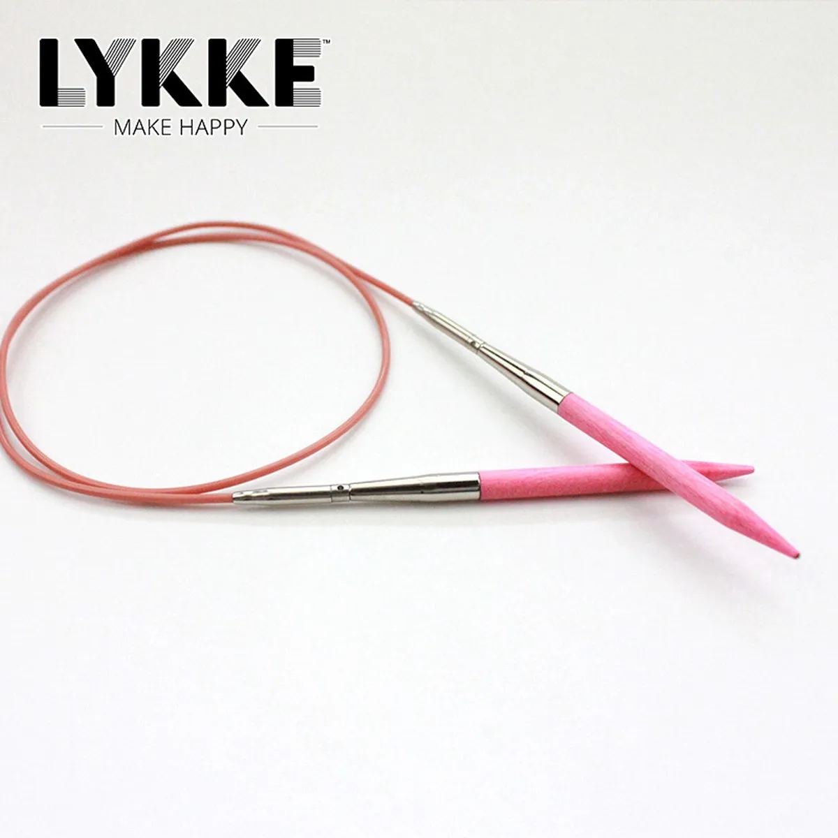 Lykke Blush 3.5 inch  interchangeable Circular Knitting Needle Set