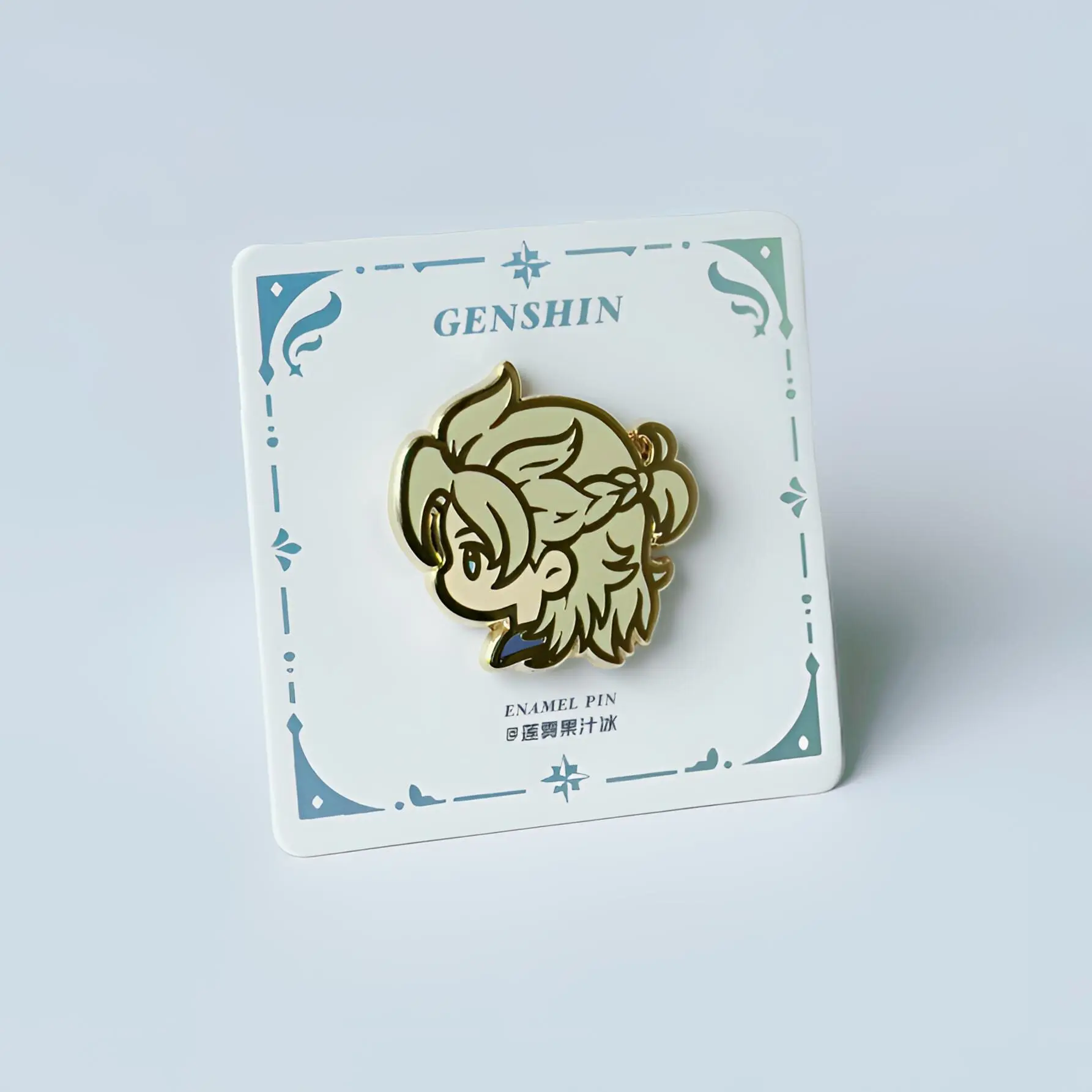 Game Genshin Imitation Enamel Brooch Skirk Shenhe Citlali Yoimiya Albedo Creative Trendy Bag Pendant Decoration  Cosplay Jewelry