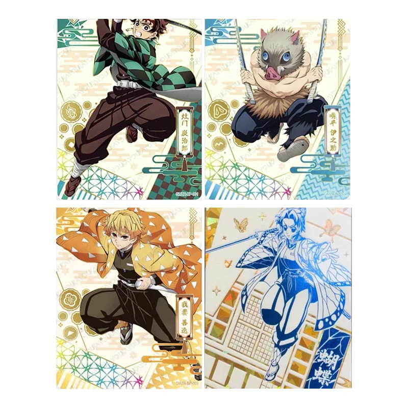 anime-demon-slayer-sp-bp-kr-agatsuma-zenitsu-kochou-shinobu-hashibira-inosuke-collectible-cards-christmas-birthday-gifts-toys