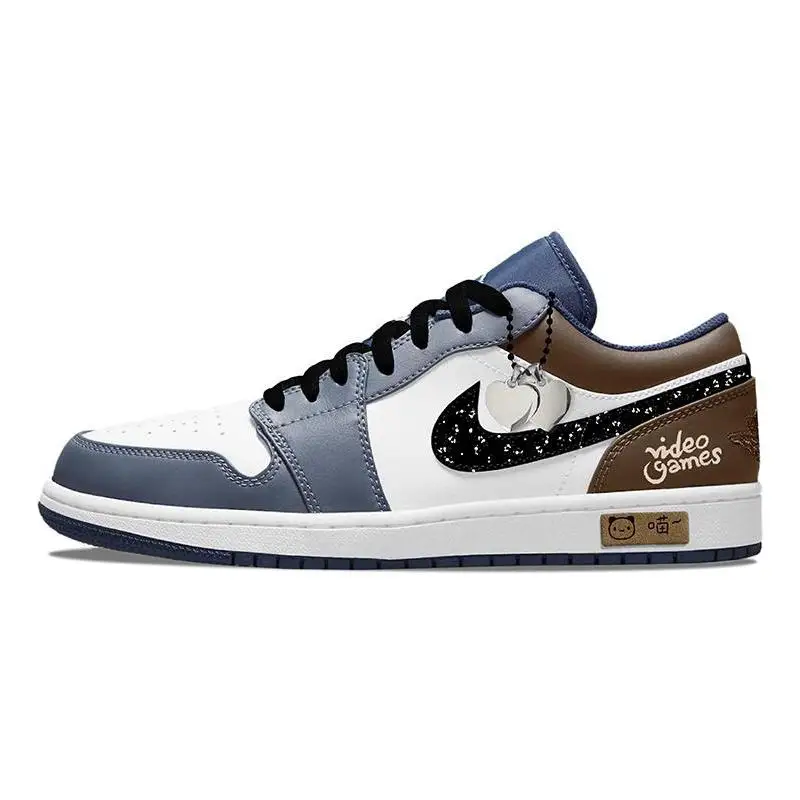 【Customize】Jordan Air Jordan 1 Vintage Basketball Shoes Men Sneakers shoes 553558-414