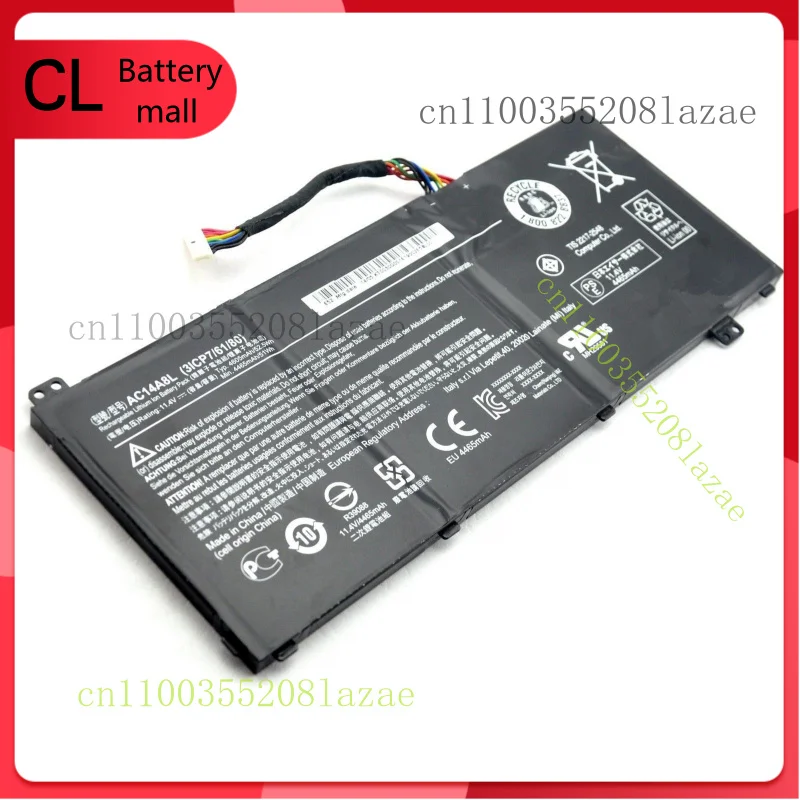 

Новый оригинальный аккумулятор для Acer V15 Nitro Aspire VN7-571 VN7-591 VN7-791 AC14A8L