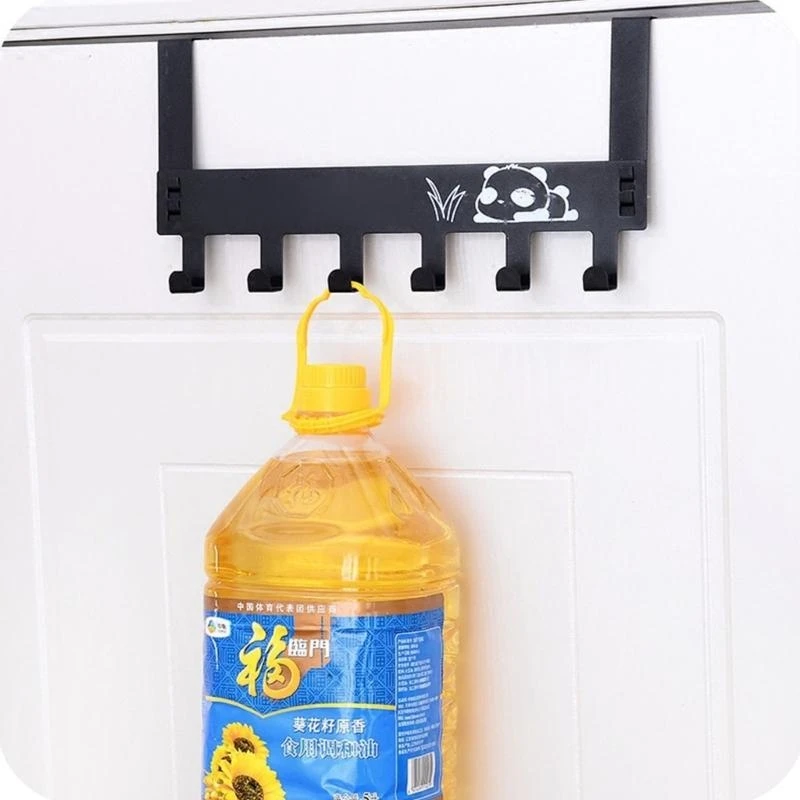  White Modern Door Hook Damage Proof Wall Mounted Storage Solution Practical