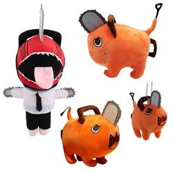 10-40cm Anime Chainsaw Man Dolls Plush Toy Cartoon Pochita Orange Dog Pillow Stuffed Soft Toy for Kids Birthday Gift