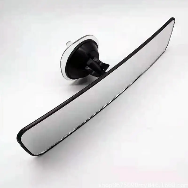 Rear View Mirror Suction Cup Adjustable Curved Car Interior Rear View Mirror Wide Angle Car Seat Child Safety Mirror Car