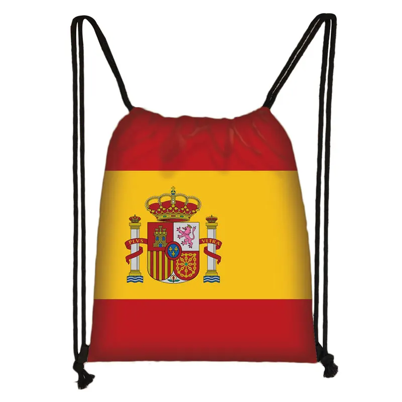 Рюкзак с принтом национального флага, Украина, Гаити, Алжир, Израиль, Бразилия, мужская сумка на шнурке, женские сумки на плечо для дорожной обуви, держатель