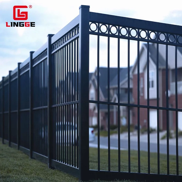 Apartment Durable Custom Waterproof Aluminum Assembling Fence Prevent Insect Damage Rustproof Electrostatic Spraying Railings
