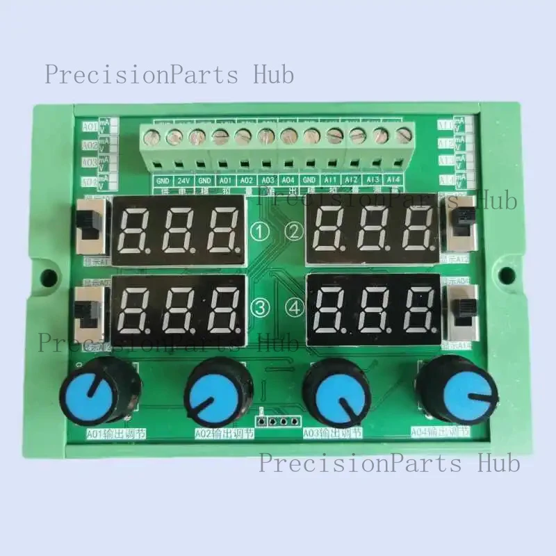 PLC Analog Debugging 0-20 MA Current 0-10 V Voltage Signal Generation and Measurement