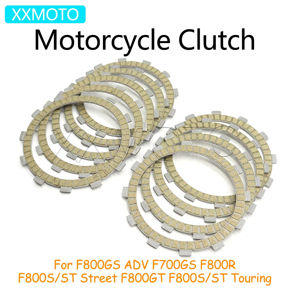 

Для BMW F700GS F800GS Adventure F800R F800S ST Street F800GT Touring F 700 800 GS мотоциклетные диски сцепления комплекты фрикционных дисков