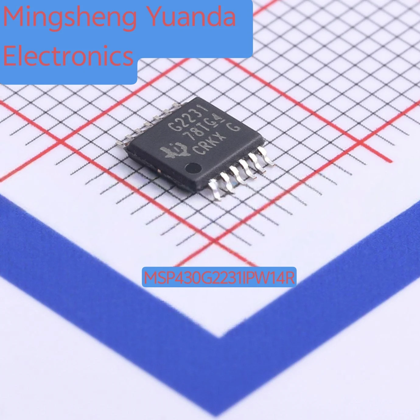 1-10PCS G2231 MSP430G2231IPW14R Original and authentic products encapsulation:TSSOP14
