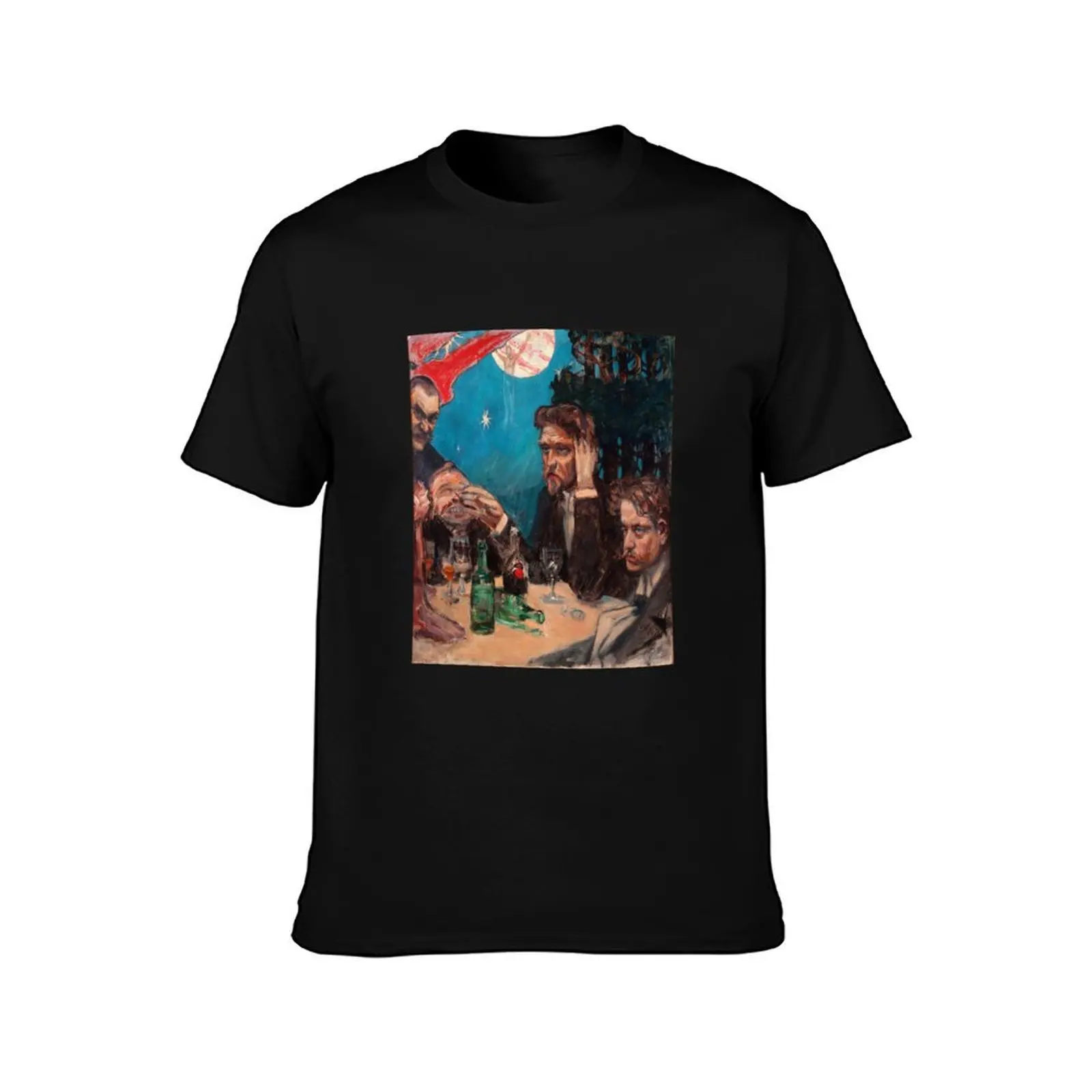 Akseli Gallen Kallela Problem (Symposium) 1894 T-Shirt Water Resistant Casual T-Shirt
