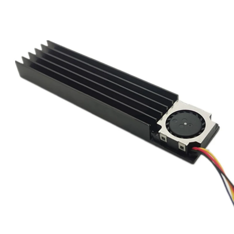 

for M.2 SSD Hard Heat Sink Desktop Dedicated Fan cooler PCI-E NVME 22110 Heatsink Matching Thermal Pad