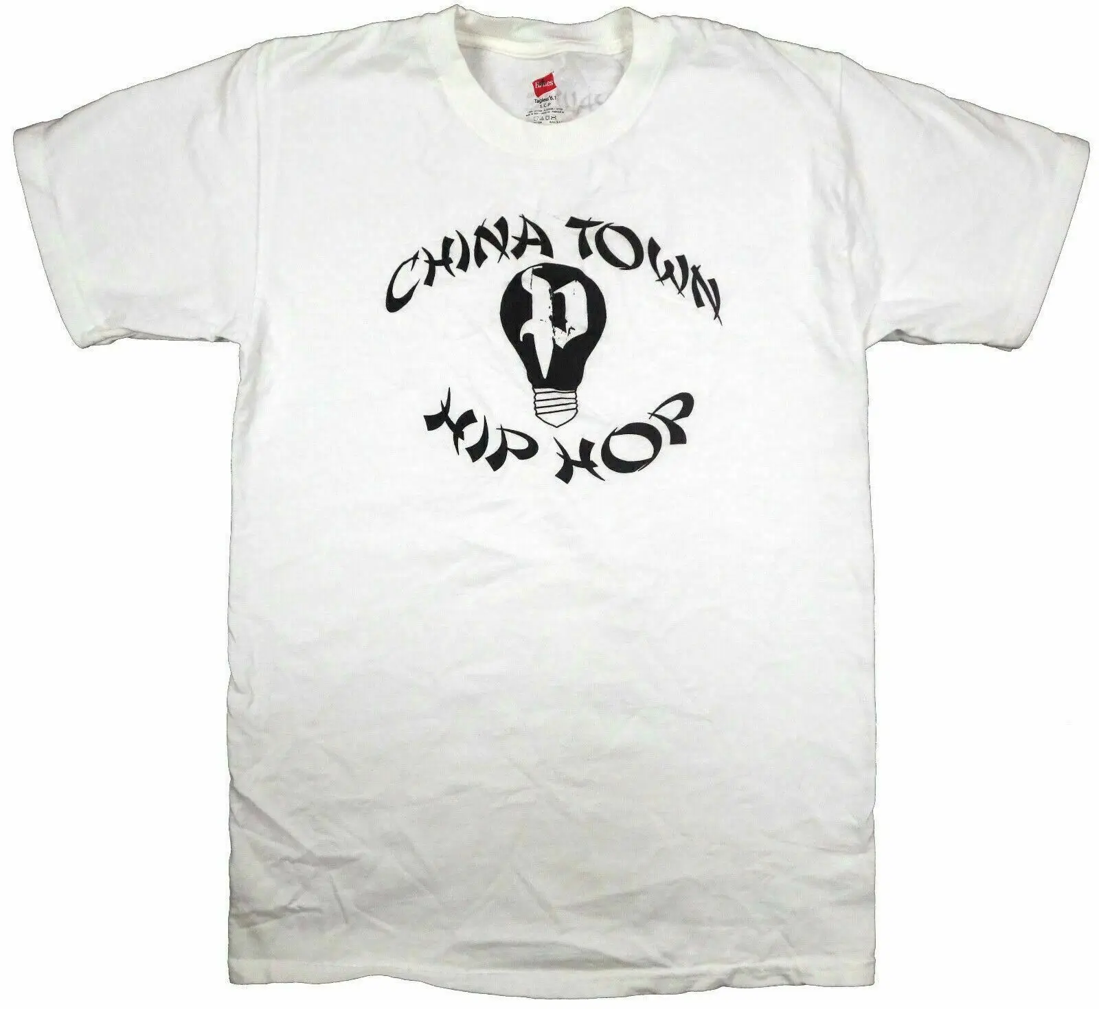 Chinatown Hip Hop Vintage T Shirt Paulie Think Punk Folk Rap Diy Bandits Small