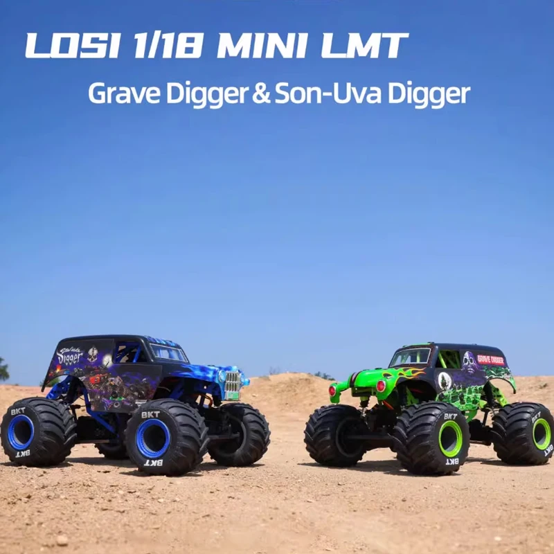 

LOSI 1/18 Mini LMT RTR RC Car Small Mud Truck Simulation Remote Control Electric Model Off road Climbing Vehicle Boy Toy Gift