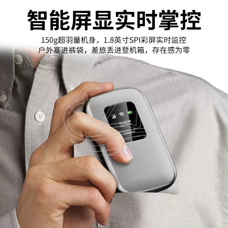 Portable eSIM Mobile WiFi Router Dual Mode Global Hotspot International Travel Internet Device
