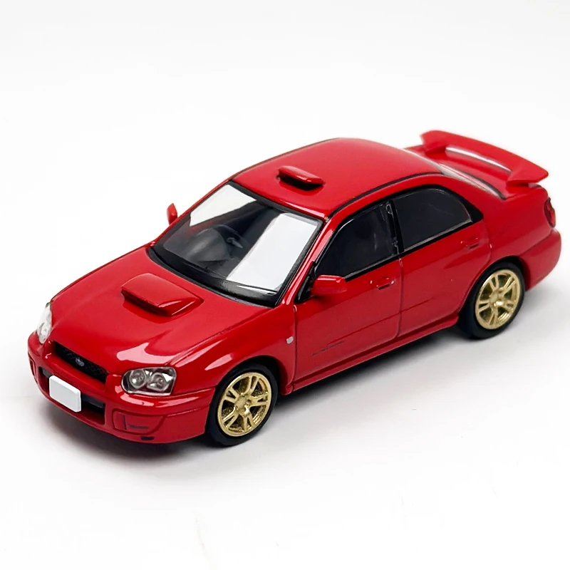 نموذج سيارة TLV 1:64 WRX STI Imprea TLV-N333913 إصدار محدود من السبائك الحمراء في معرض ماليزيا #4