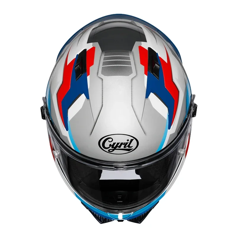 Cyril FF352 R1 Full Face Motorcycle Helmet Racing Moto Helmets DOT Certified Cacso Motorcycle for Adult Men Women with Tinted