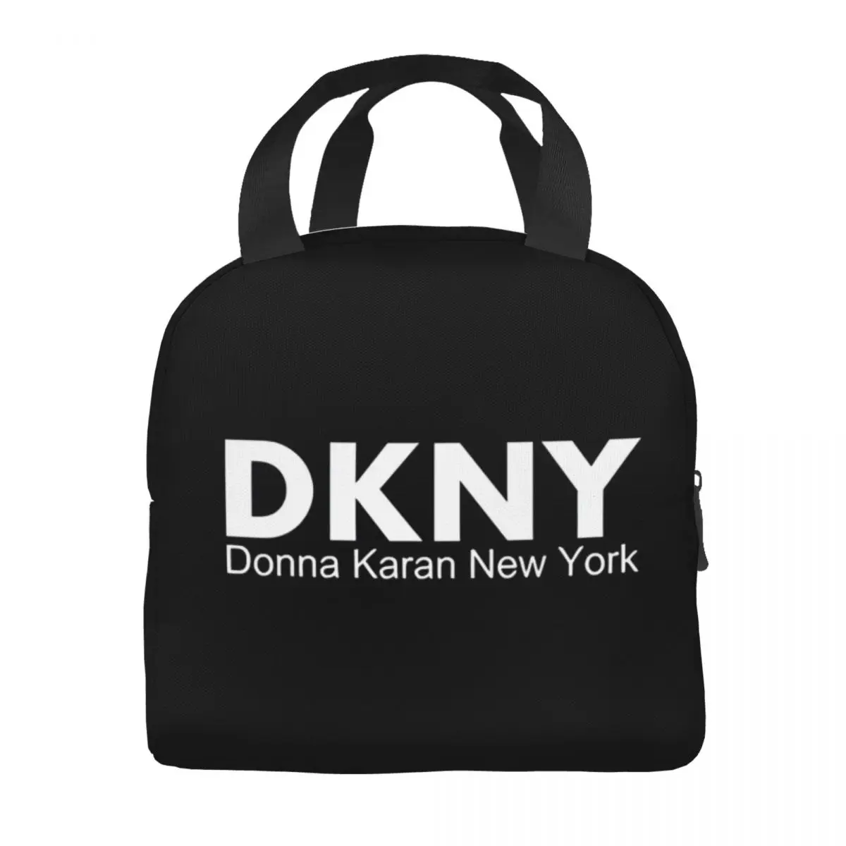 D-DKNY tas makan siang portabel kotak makanan termal tahan lama pendingin kotak makan siang dengan tali bahu tas piknik kantor