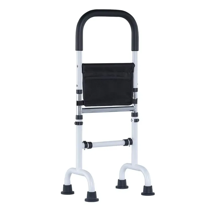 

Adjustable Hospital Bed Rail Elderly Adult Bedside Safety Handrail Home Medical Standing Assist Frame Stable Non Slip Nursing