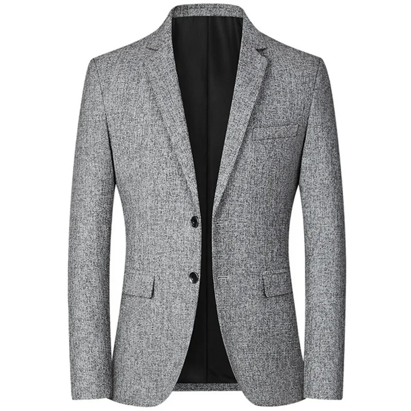 

Spring Autumn Blazers Men Slim Casual Business Handsome Suits Brand Men's Blazers Tops