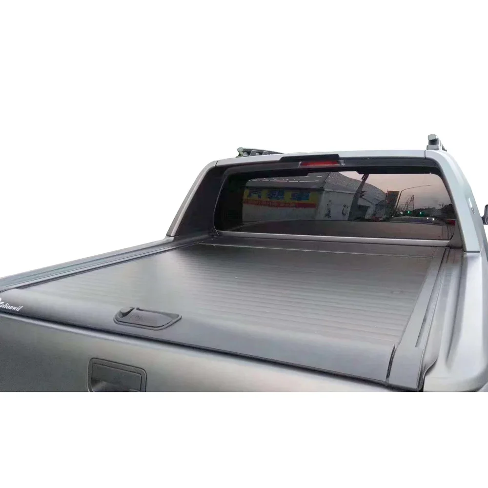 

Hard retractable aluminum roller lid shutter tonneau cover for F150