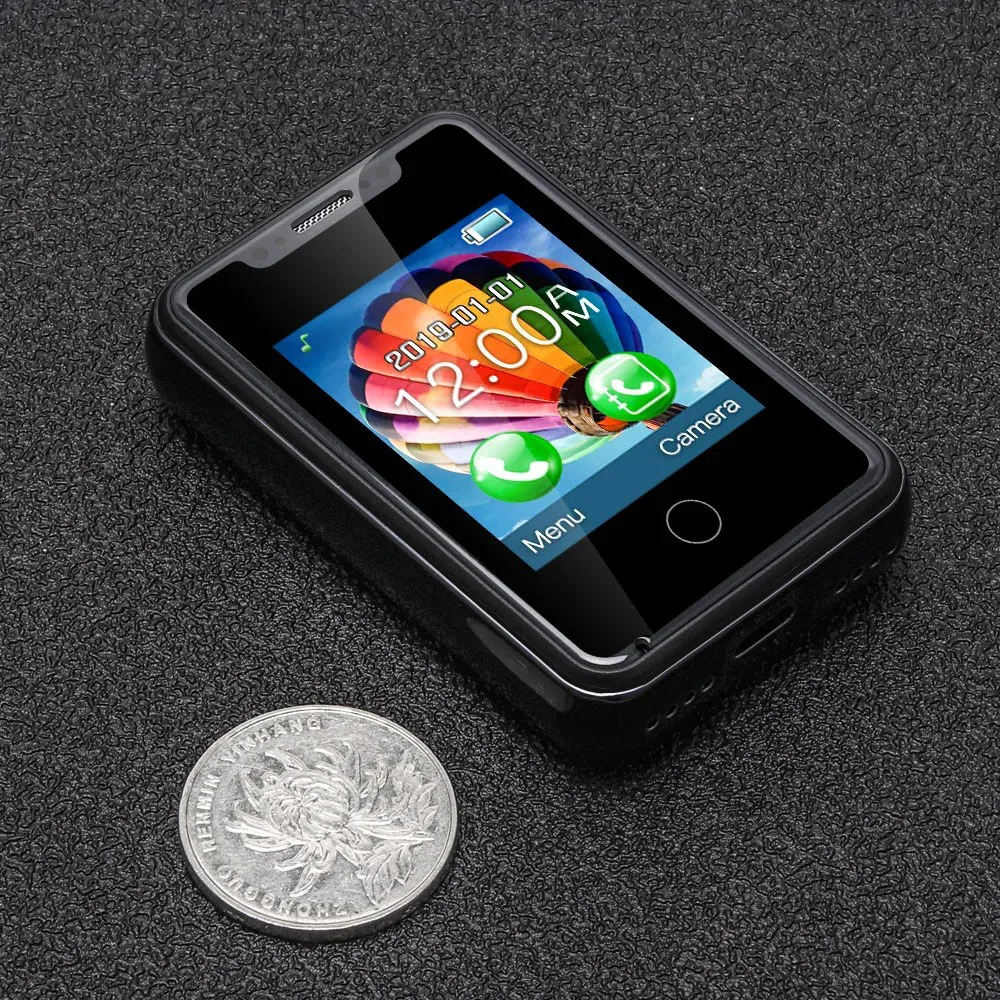 8XR Super Mini Smartphone 1.77inches Touch Display 2G GSM Mobile Phone Wireless Dialer Small Phone SMS Multimedia CellPhone