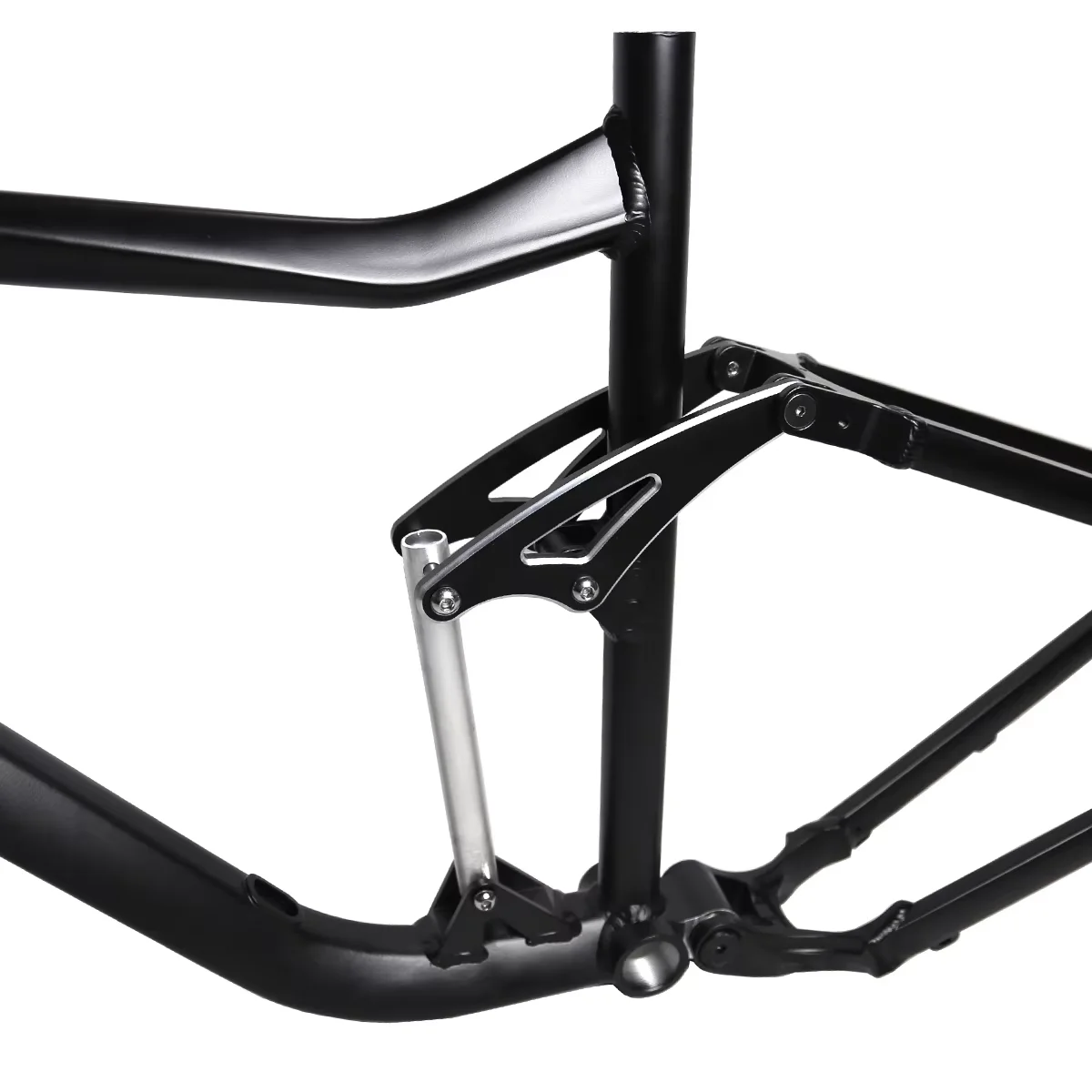 29 Inch Mountain Bike Foldable EBike Frames Aluminum Alloy Full Suspension Electric Bicycle With Disc Brake MTB Frame