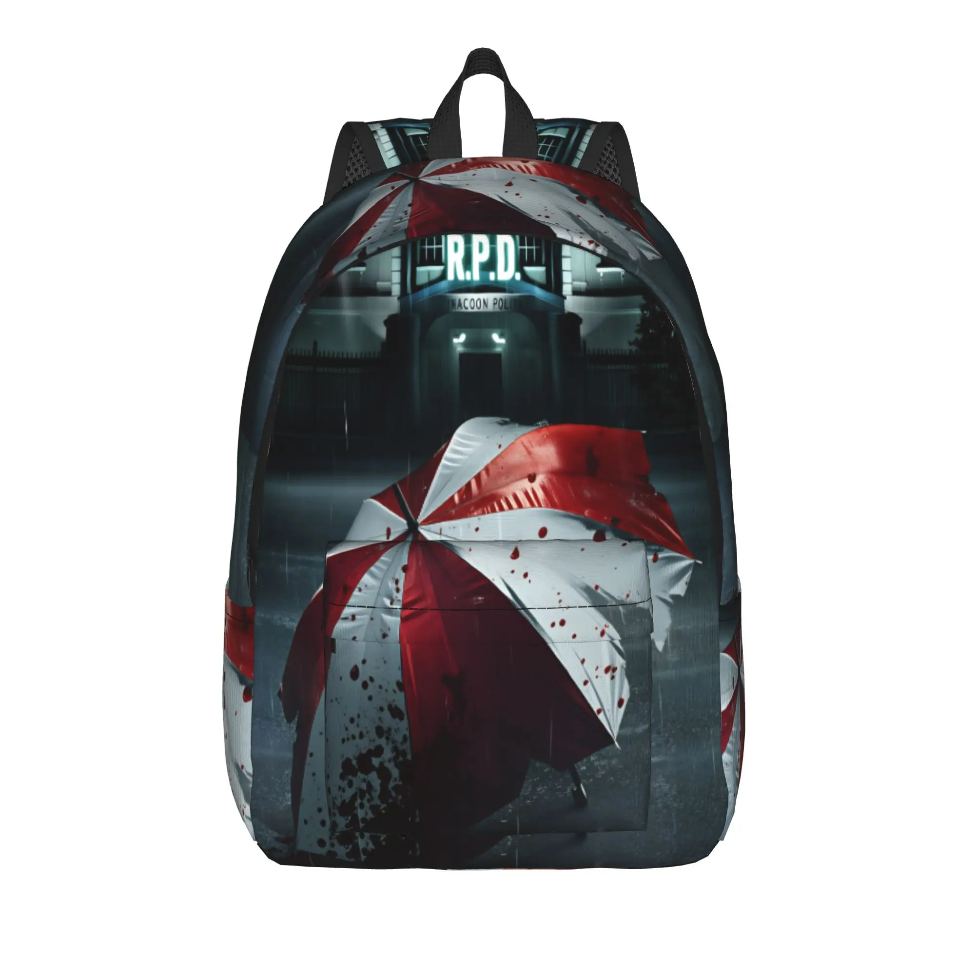 Game R-Resident E-Evil U-Umbrella (10) Backpack  Girl Polyester Cycling Backpacks Soft Elegant High School Bags Rucksack