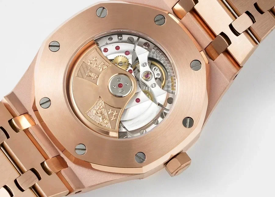 Mechanical diving watch 41mm BF ETA 3120 movement 15400 rose gold luxury watch