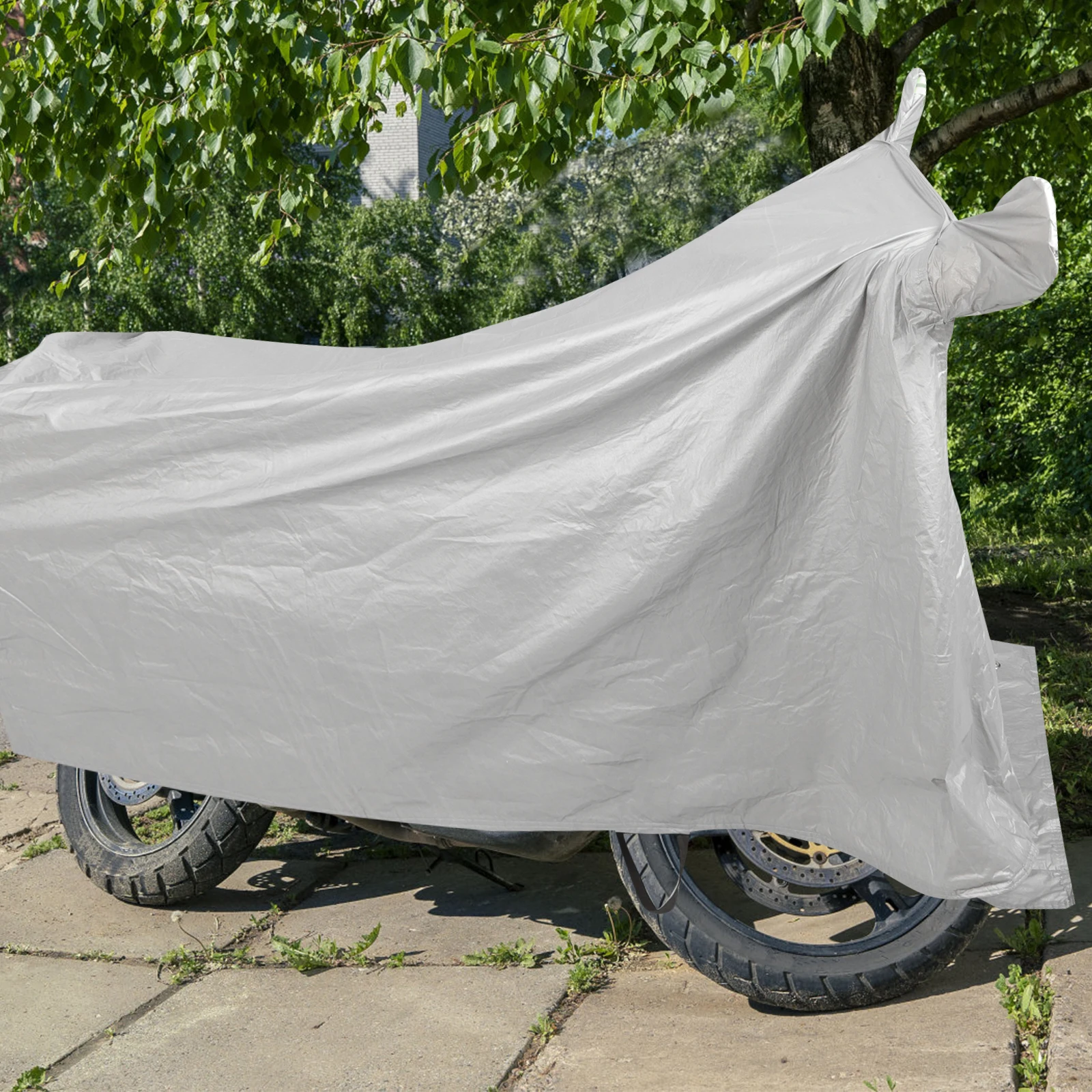 

Motorcycle Protective Cover Sun And Rainproof Thickened Bike Cover For Outdoor Use