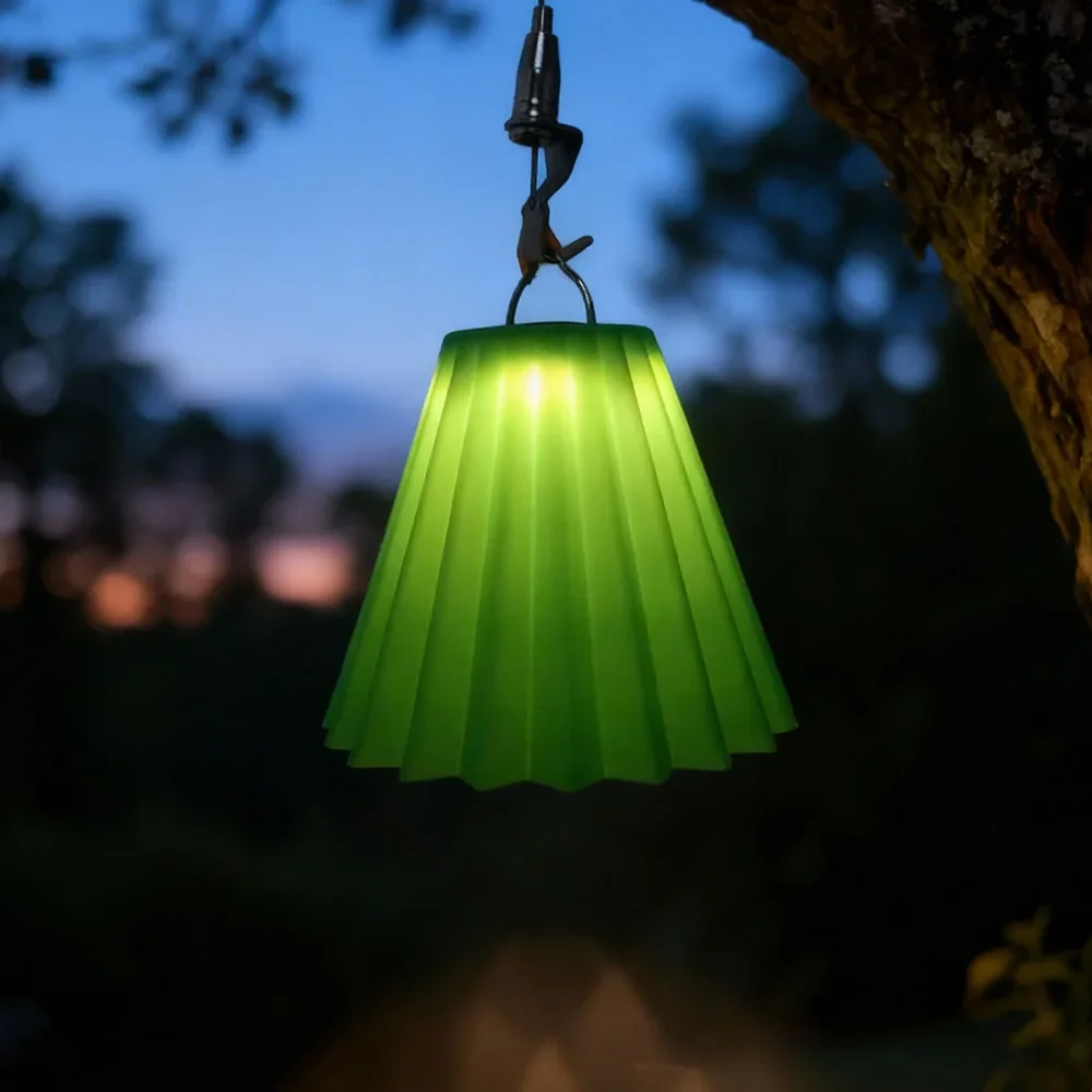 

Абажур для кемпинга на открытом воздухе, складной подвесной абажур, портативный диффузор для палатки, декоративный абажур для ночного туризма и пикника