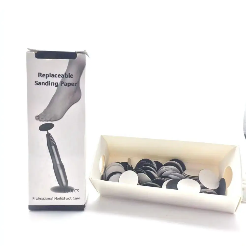 Nail Art Sanding Discs Drill Bits Pedicure Manicure Buffing Pads Professional Callus Remover Foot Care Grinding Tools