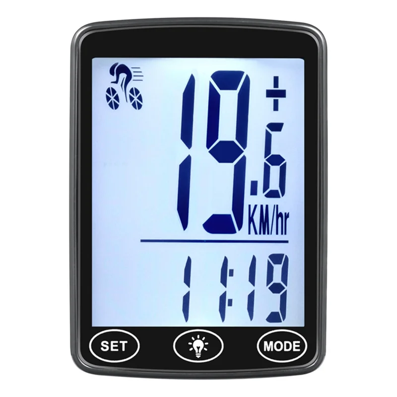 

GROCE-Bicycle Speedometer Wireless Cycling Computer Odometer Automatic Bikes Speedometer Bicycle Accessories