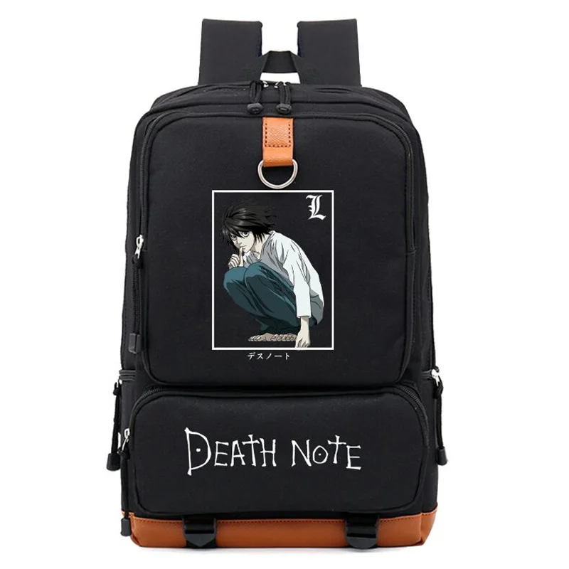 

Anime Death Note Backpack Mochila Teenarges Schoolbag Men Women Cosplay Fashion Travel Laptop Shoulder Outdoor Bags