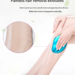 Kırmızı-saç-in-cam saç çıkarılması için, kauçuk üzerinde fiziksel, ağrısız, kristal sıcak, kolay, güvenli, temiz traşlı, yeniden, vücut bakımı En iyi 10 satış depilador a genital-no. 8