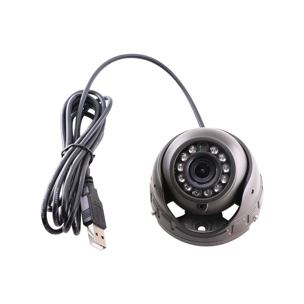 0.3MP IR Led Dome Case Day Night Vision 480P USB Camera UVC Plug Play Webcam for Android Linux Windows Mac