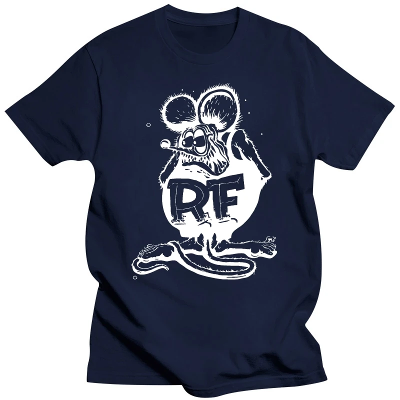 Rat Fink T Shirt Dragster Raceway Retro T-shirt Men Short Sleeve O-neck T-shirts Summer Stree Twear