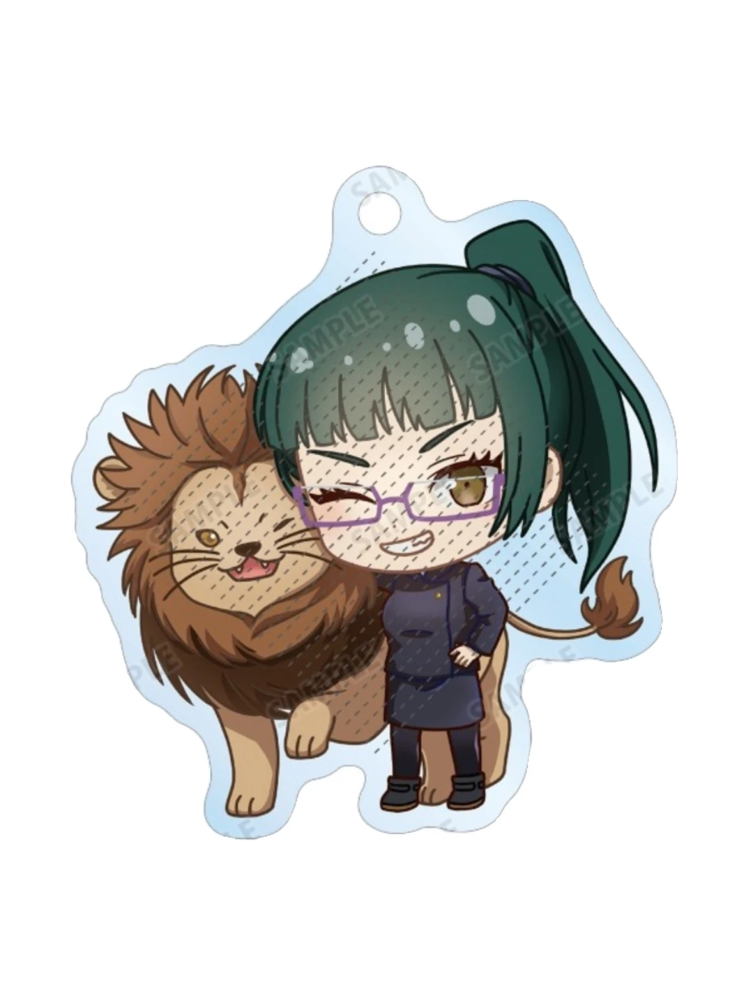 Jujutsu Kaisen سلسلة مفاتيح أنيمي تأثيري ، ساتورو ، غوجو ، غيتو ، سوغورو ، فوشيغورو ، ميغومي ، توبو ، حديقة الحيوان ، قلادة أكريليك ، إصدار Q ، هدية كرتون