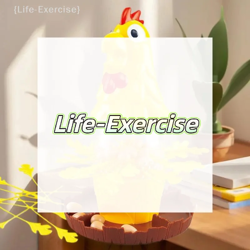 

Set Interactive Family Gathering Game; Egg Drop Kids Toys; Funny Hen Laying Eggs Board Game; Hair Pulling Stick Tabletop Game
