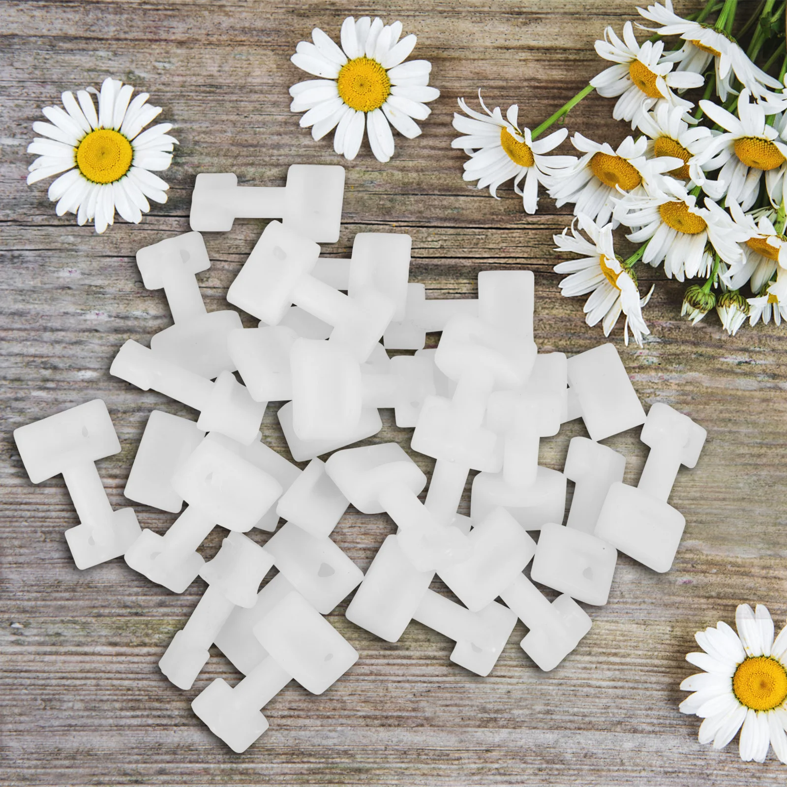 

35pcs Window Trim Accessories Planter Mold Buckle Concrete Flowerpot Casting Diy Craft Decorative Planters Making Sturdy