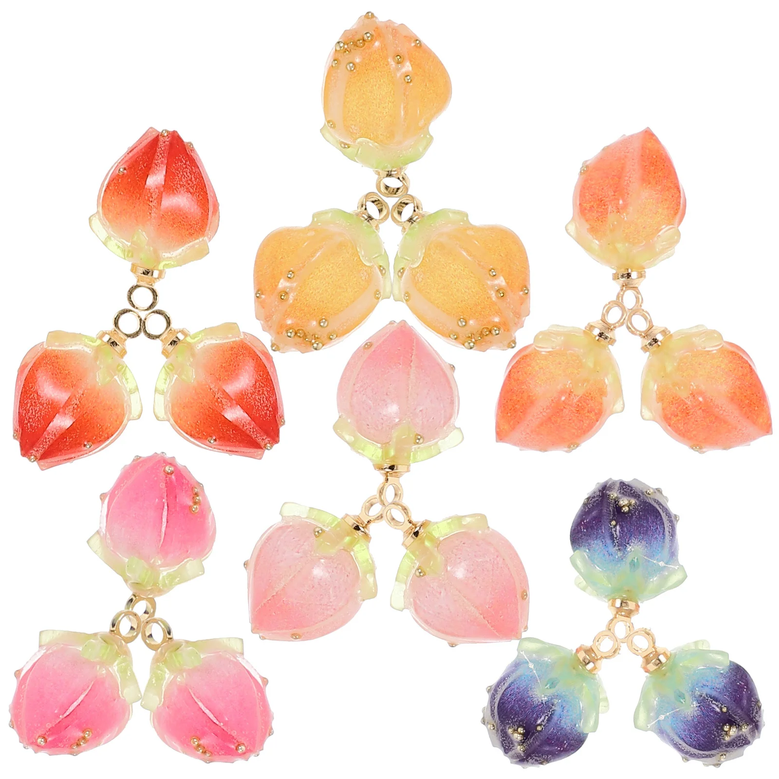 

18pcs Acrylic Charms Diy Necklace Pendants Bracelet Making Necklace Pendants Craft Ornaments Jewelry Making Accessories