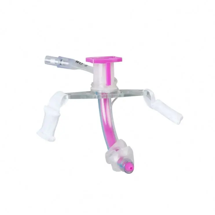 Hot Selling Medical Cuffed Tracheostomy Tube Kit Percutaneous Dilatational Tracheostomy Tube