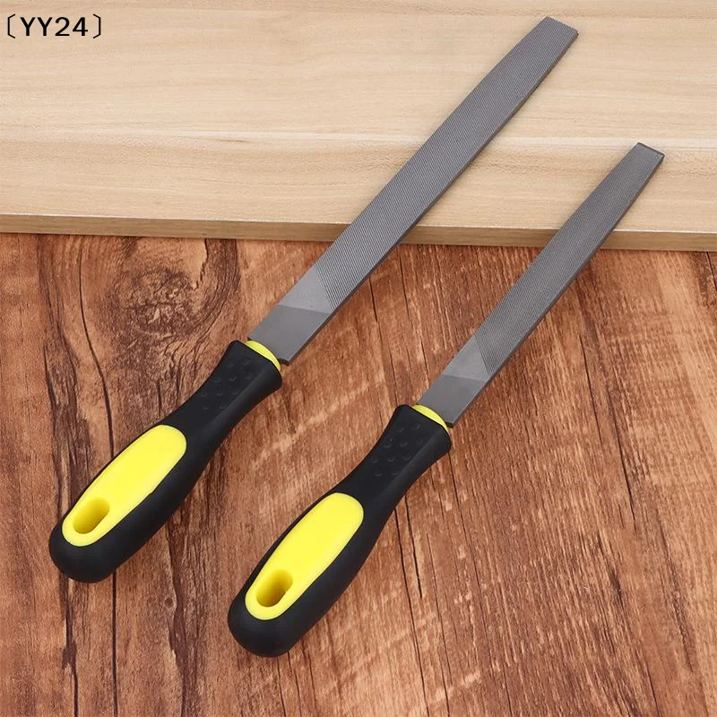6/8/10/12 Inch High Carbon Steel Flat File Durable Sharp Files For Stone Glass Metal Sanding Tool Woodworking Hand Tools〔YY24〕