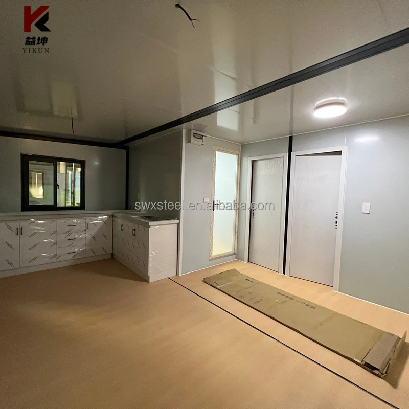 10FT 20FT 30FT 40FT  2 Bedrooms Steel Container Houses Portable Prefabricated Foldable Modular Luxury Hotel Prefab Tiny Homes