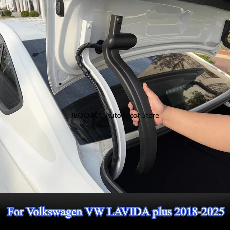 For Volkswagen VW LAVIDA plus 2018-2025 Car Trunk Harness Protector Support Rod Cover Boot Brace Protective Sleeve Accessories
