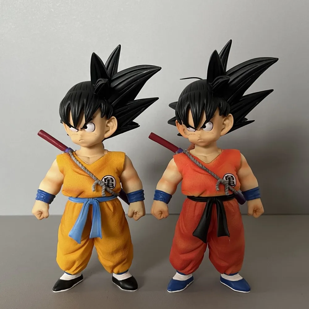 Dragon Ball Z figurine d'anime Posture debout enfance petit Goku figurines d'action modèle de dessin animé jouets enfant décoration cadeau