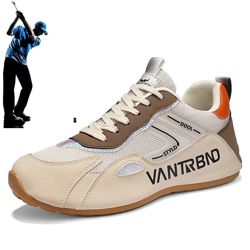 

Golf Shoes Men's Comfort Golf Training Sneakers Mesh Breathable Sneakers Boys' Golf Walking Sneakers