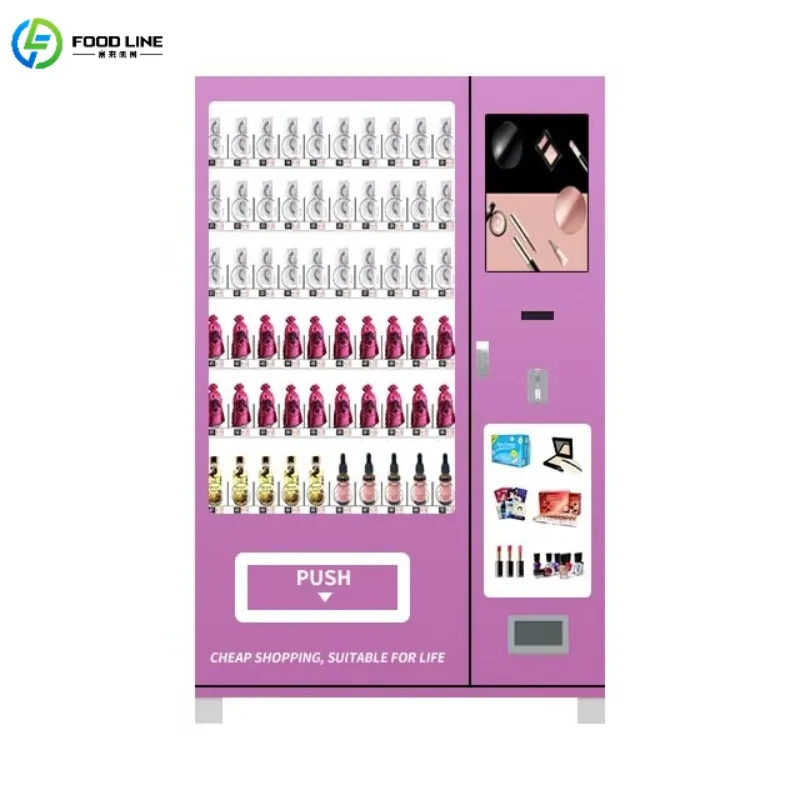 

Customized Smart Beauty Vending Machine Impulse Beauty Purchase Machine Showcases Premium Brands 24 Hours Self Service