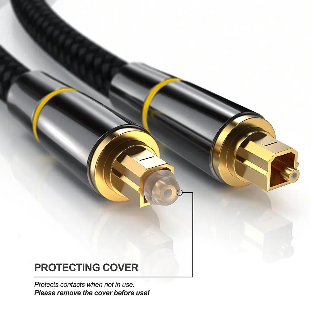 

Lengths Coaxial Wire Digit Audio Adapter Wire Speaker Cable Fiber Cable Audio Connection Cord Optical Fiber Optic Audio Cable